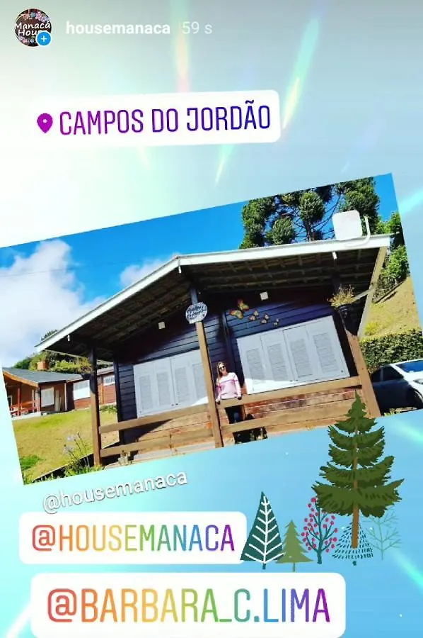 Chale Manaca House Villa Campos do Jordao Chalet